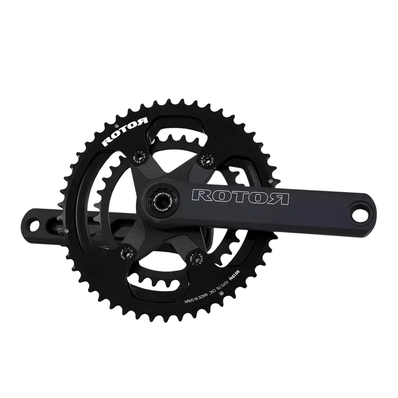 Pédalier Rotor NS24 50/34 rond (photo velo-perso)