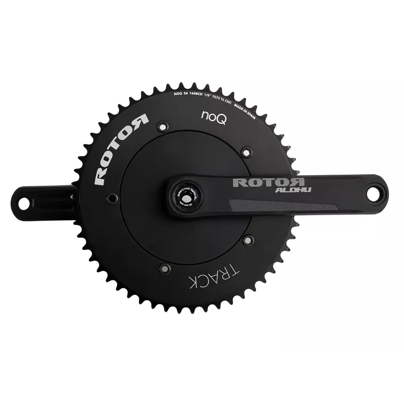 Rotor Aldhu track crankset with 54t chainring (photo velo-perso.com 2024)