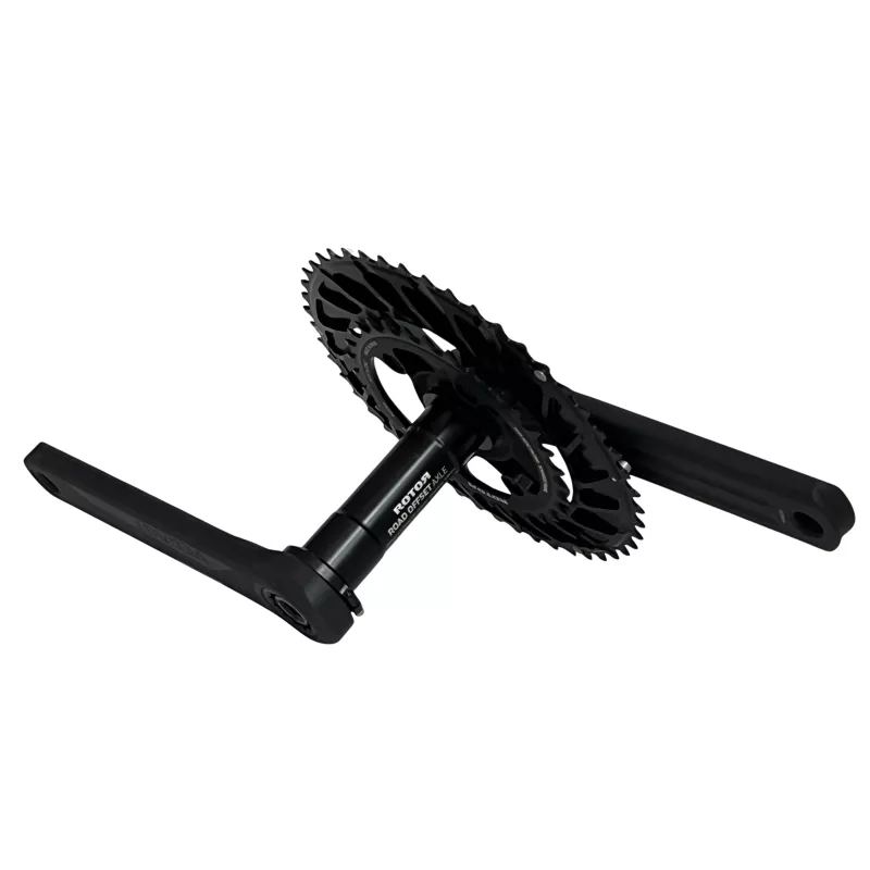 Pédalier Rotor Vegast Gravel 46/30 48/31 – Compatible GRX 11/12v