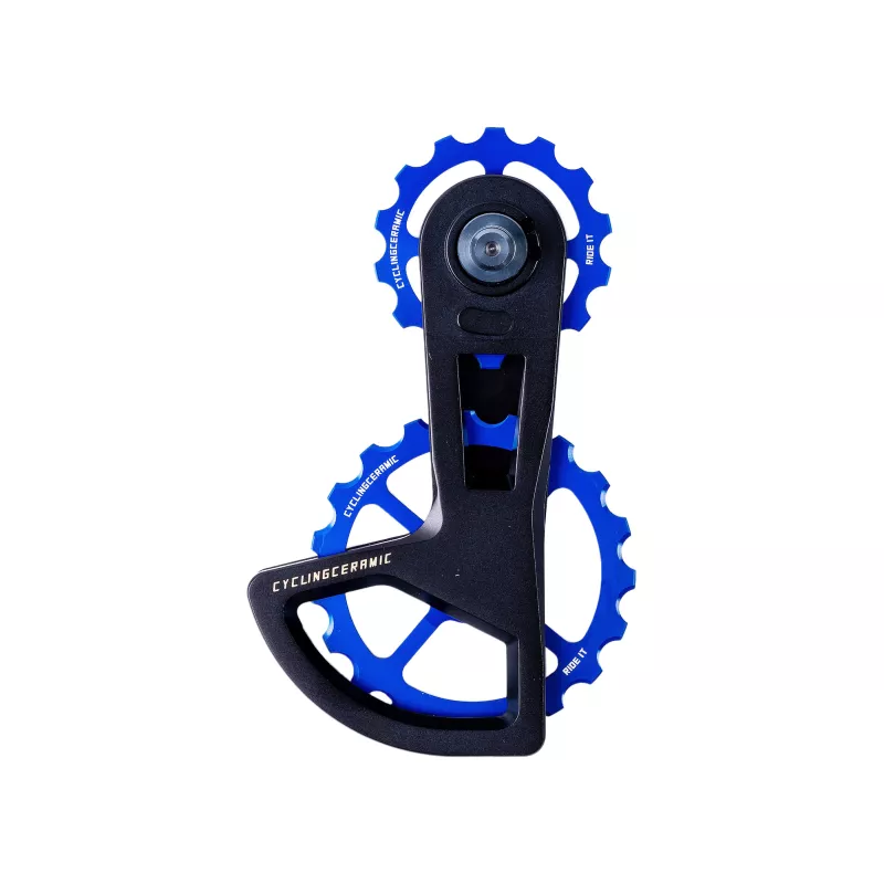 Chape bleue CyclingCeramic Race pour Shimano 105 R7100/7150.