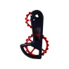 Chape CyclingCeramic Race rouge pour SRAM AXS.