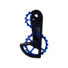 Chape CyclingCeramic Race bleue pour SRAM AXS.
