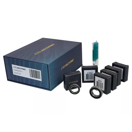 Kit de roulements CyclingCeramic pour roues Zipp illustrant le configurateur Velo-Perso