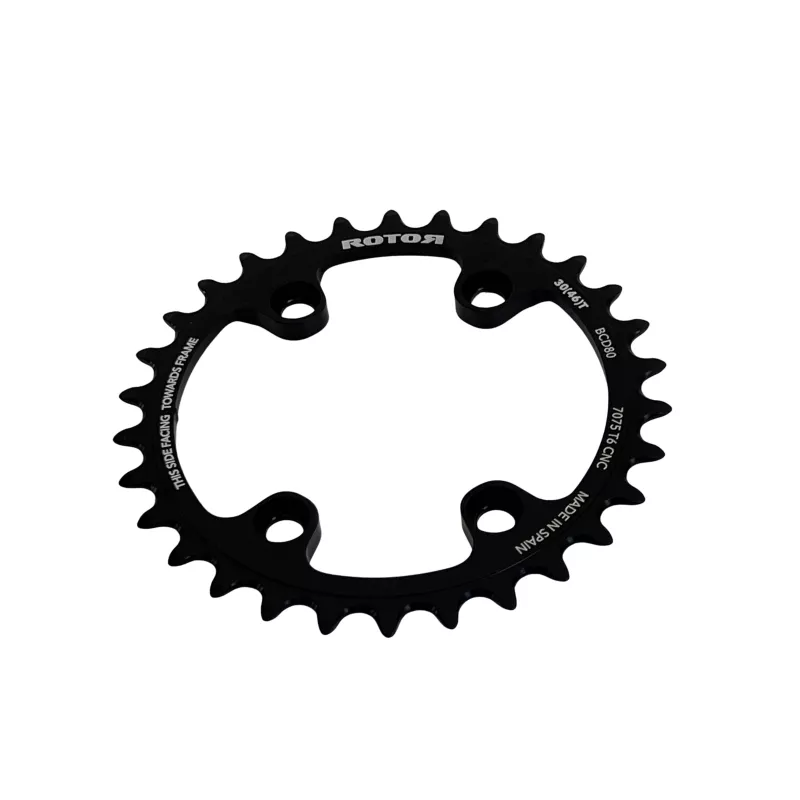 30t NOQ Rotor chainring internal for 80mm BCD spider (GRX & Rotor)