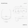 Lunettes Scicon Kunken Carbon Mat – 6 verres au choix