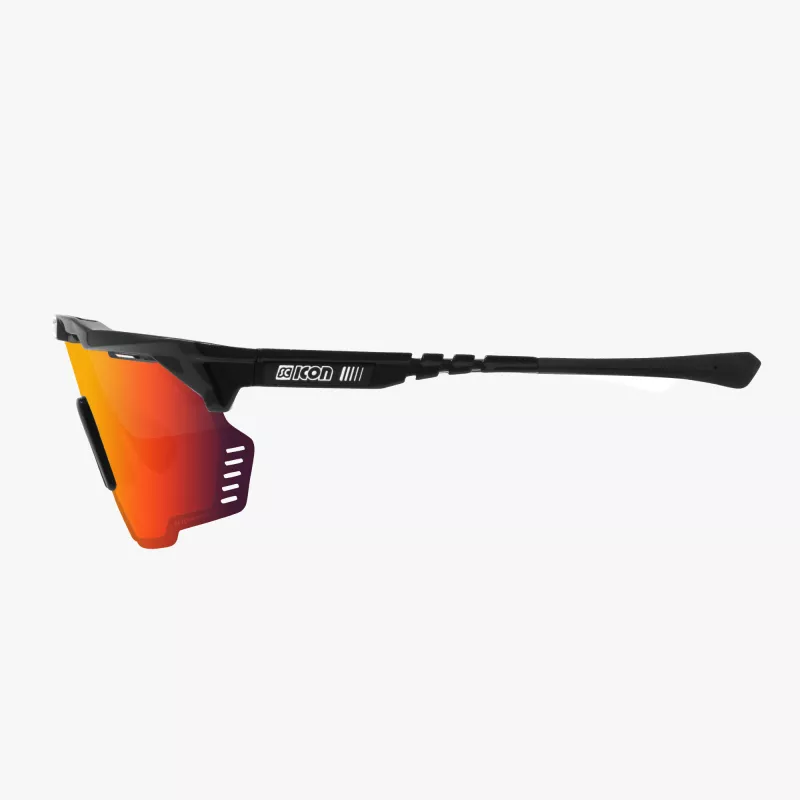 Scicon Aeroshade Kunken Black Gloss – Lunettes vélo légères et ventilées