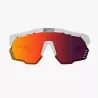Scicon Aeroshade Kunken White Gloss – Lunettes vélo légères et ventilées