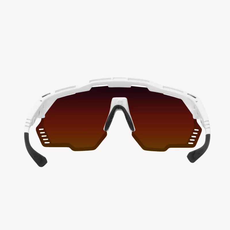 Scicon Aeroshade Kunken White Gloss – Lunettes vélo légères et ventilées