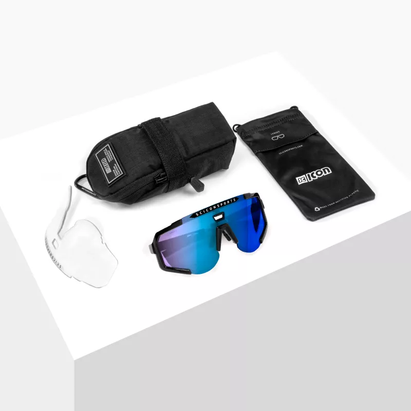 Lunettes Scicon Aeroscope Rose Fluo – Verres Bleu & Rose pour performance sportive