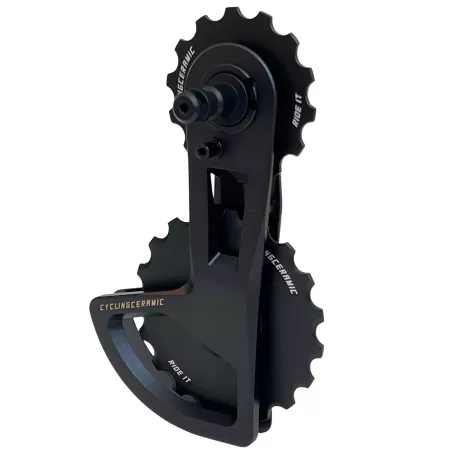 Chape CyclingCeramic Pro Shimano Ultegra Dura-Ace avec galets pleins 14/19
