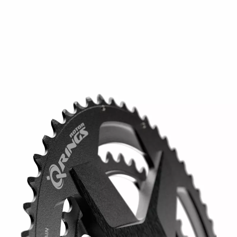 Spidering Q-Rings ROTOR 2025 – Ovalisé 12,5 % – 48/31, 50/34, 52/36 – Direct mount 2x12