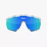 Lunettes Scicon Aerowing Crystal Gloss – Verre Multimirror Blue | Fabriquées en Italie