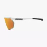 Lunettes Scicon Aerowing White Gloss – Verre Bronze | Fabriquées en Italie