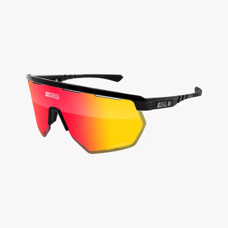 Scicon Aerowing Black Gloss – Multimirror Red | High Sun Protection