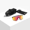 Lunettes Scicon Aerowing Black Gloss – Verre Rouge Foncé | Protection UV
