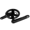Photo réelle du pédalier Rotor Aldhu 48/31 Q-Rings – vue arrière – prise par Velo-Perso.com