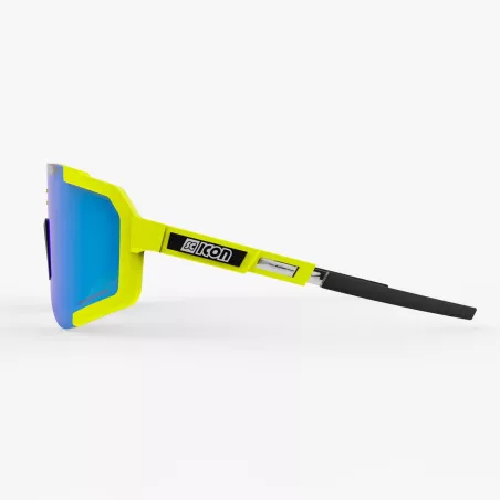 Lunettes Scicon Aeroscope Jaune Fluo – Verres Bleu & transparents pour performance sportive