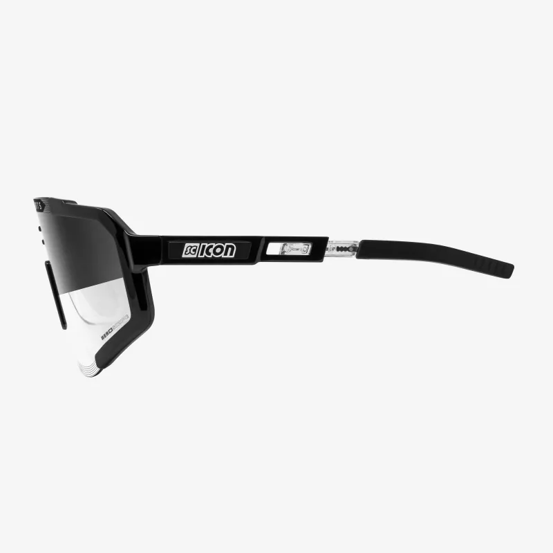 Scicon Aeroscope Black Gloss – 6 verres au choix | Velo-Perso.com