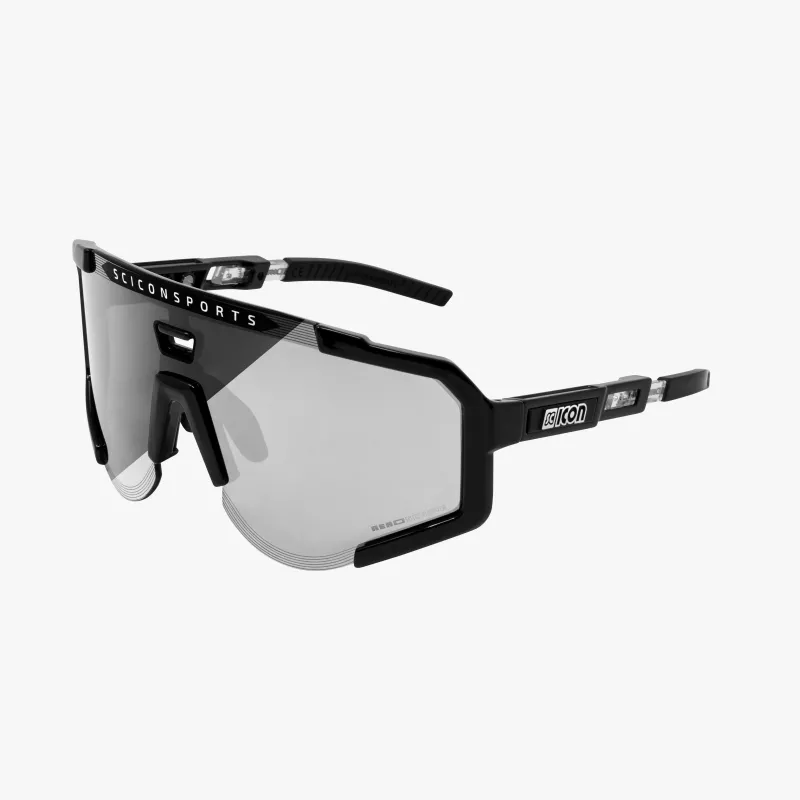 Scicon Aeroscope Black Gloss – 6 verres au choix | Velo-Perso.com