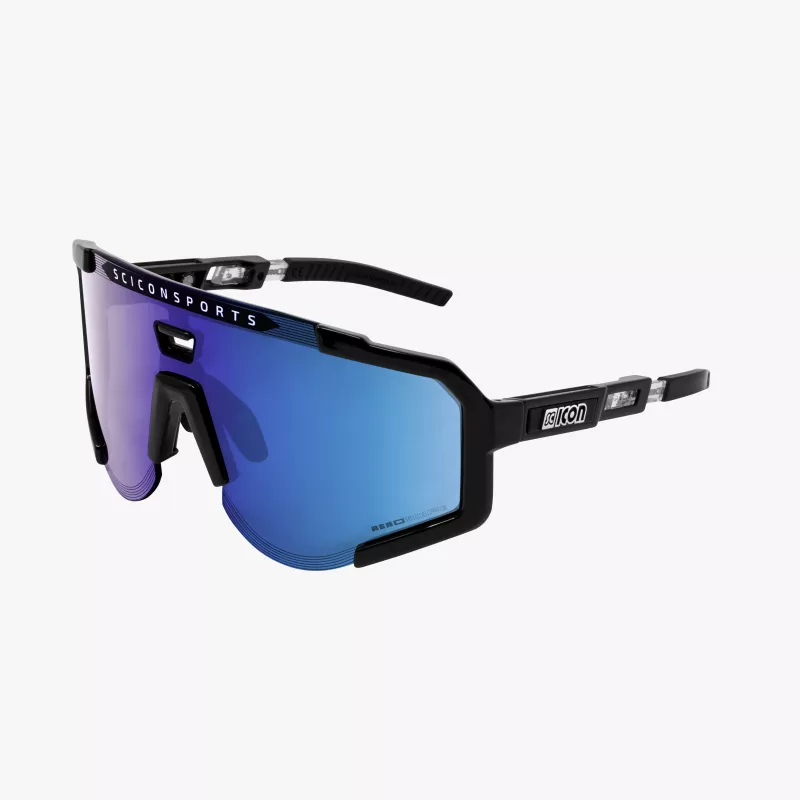 Scicon Aeroscope Black Gloss – 6 verres au choix | Velo-Perso.com