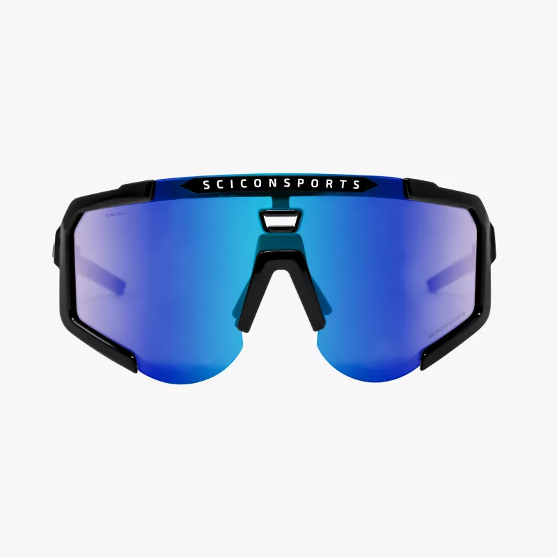Scicon Aeroscope Black Gloss – 6 verres au choix | Velo-Perso.com
