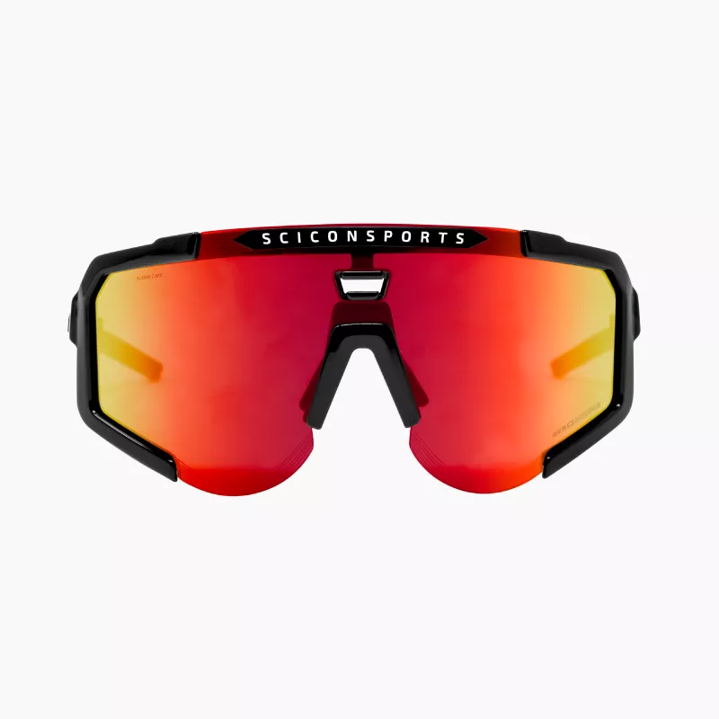 Scicon Aeroscope Black Gloss – 6 verres au choix | Velo-Perso.com