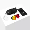 Scicon Aeroscope Black Gloss – 6 verres au choix | Velo-Perso.com