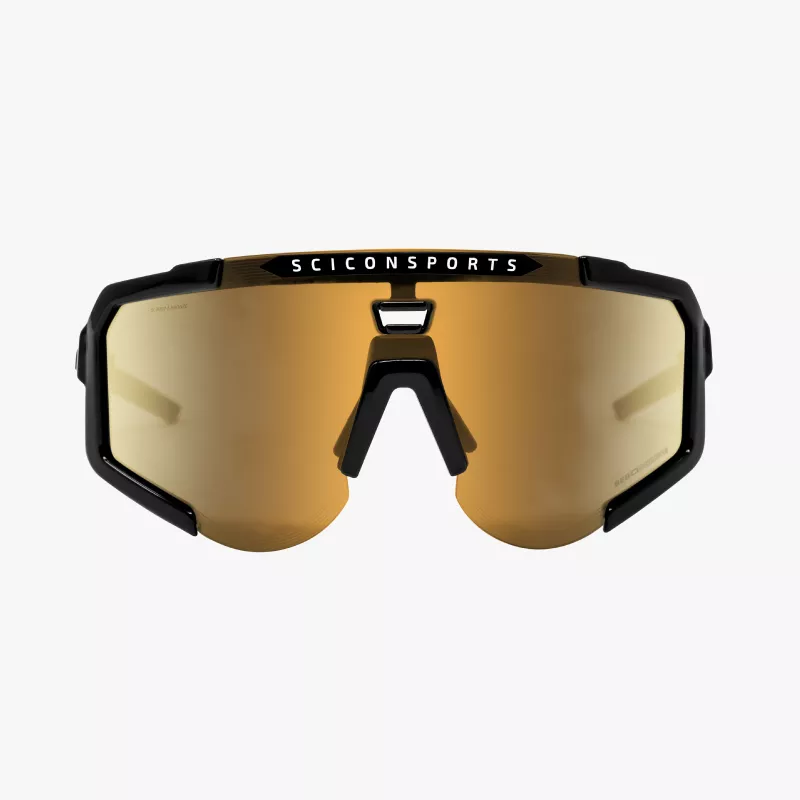 Scicon Aeroscope Black Gloss – 6 verres au choix | Velo-Perso.com