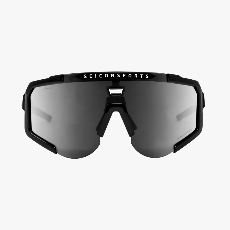 Scicon Aeroscope Black Gloss – 6 verres au choix | Velo-Perso.com
