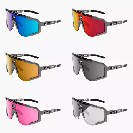 Lunettes Scicon Aeroscope Anthracite Grey – 6 teintes de verres SCNPP disponibles