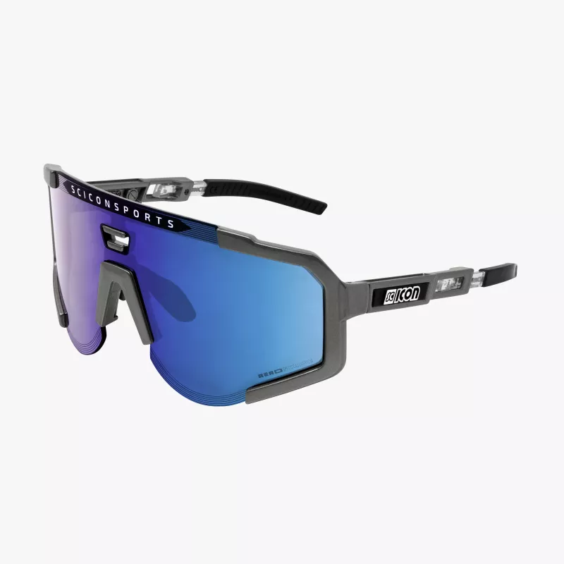 Scicon Aeroscope Anthracite Grey – Performance Cycling Sunglasses, 6 Lenses