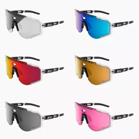 Lunettes Scicon Aeroscope Crystal Gloss – 6 teintes de verres SCNPP