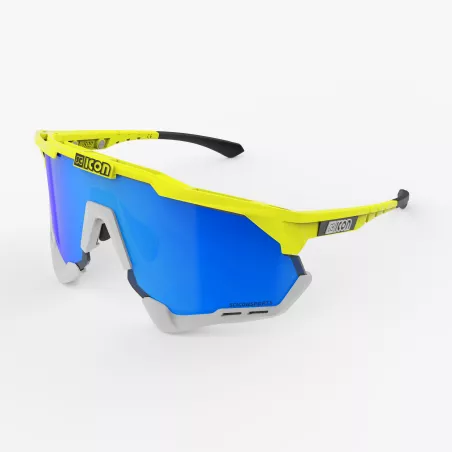 SCICON Aeroshade XL Yellow Fluo – Lunettes vélo fluo et sportives