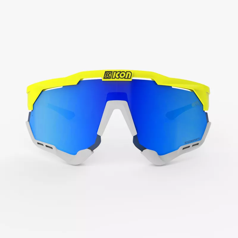 SCICON Aeroshade XL Yellow Fluo – Lunettes vélo fluo et sportives