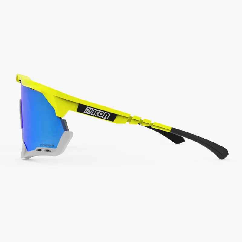 SCICON Aeroshade XL Yellow Fluo – Lunettes vélo fluo et sportives