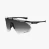 SCICON Aeroshade XL Black Gloss White Bolt – Verre Multimirror Silver + verres transparents