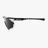SCICON Aeroshade XL Black Gloss White Bolt – Verre Multimirror Silver + verres transparents