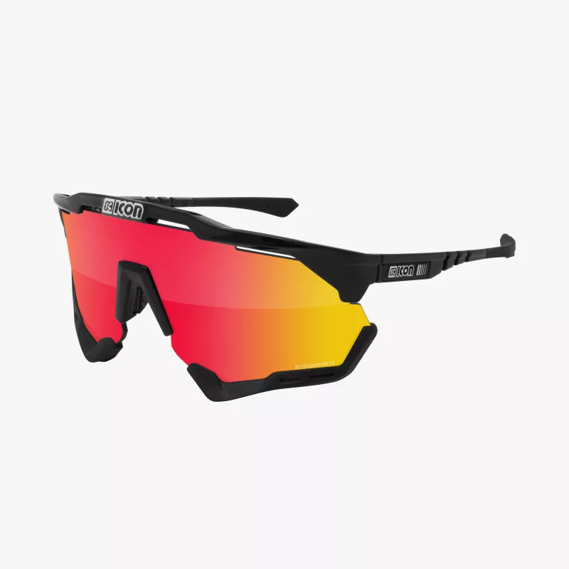 SCICON Aeroshade XL Black Gloss – Verres SCNPP Multimirror Red