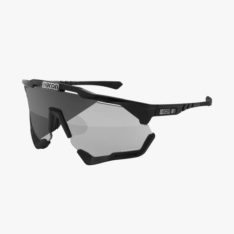 SCICON Aeroshade XL Black Gloss – Verres SCNPP Clear / Photochromic