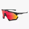 SCICON Aeroshade XL Carbon Matt – SCNPP Multimirror Red lenses