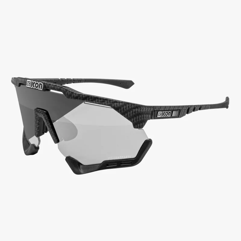 SCICON Aeroshade XL Carbon Matt – Verres SCNPP Clear / Photochromic