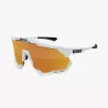SCICON Aeroshade XL Monture White Gloss avec verres bronze