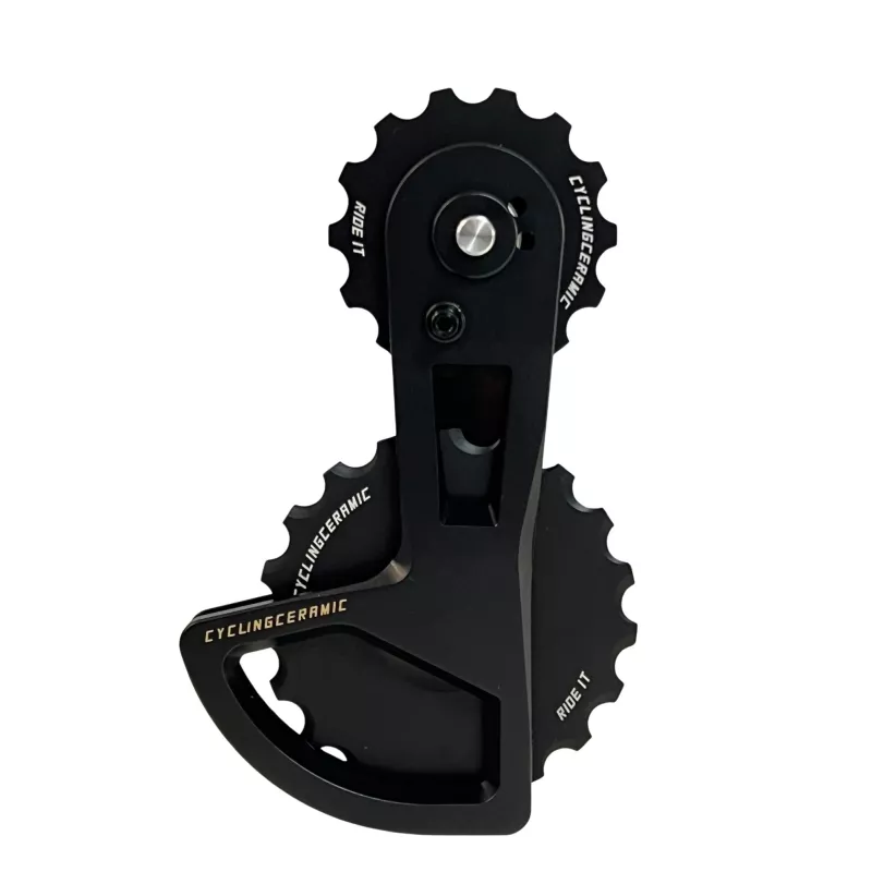 CyclingCeramic oversized cage GRX 820 Di2 12-speed, ceramic oversized pulleys for smoother, longer-lasting shifting