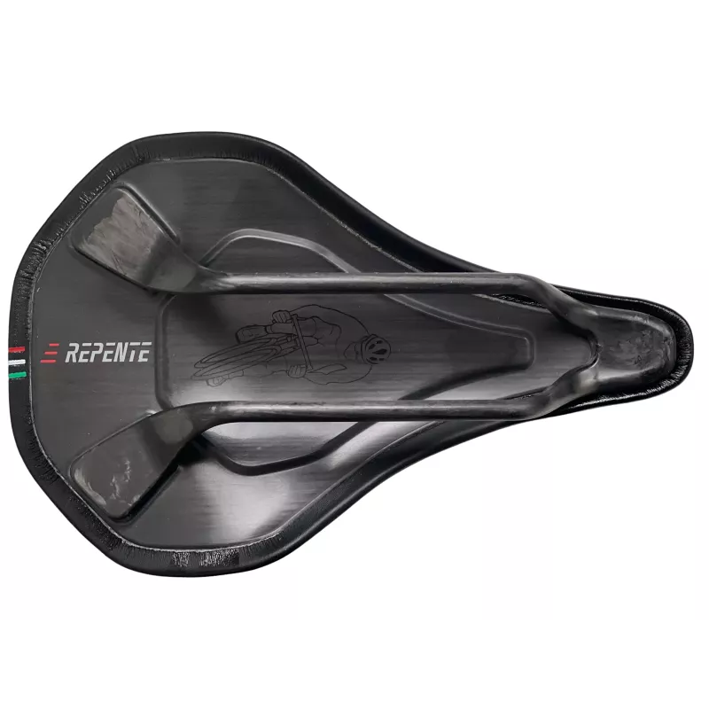 selle vélo Repente Latus CL carbone vue dessous rails full carbon légèreté confort