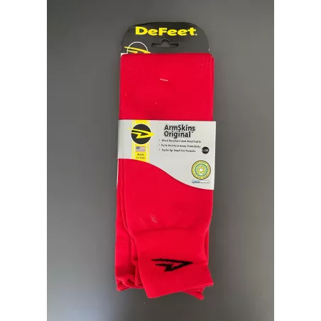 Manchettes defeet rouge, chaleur et confort