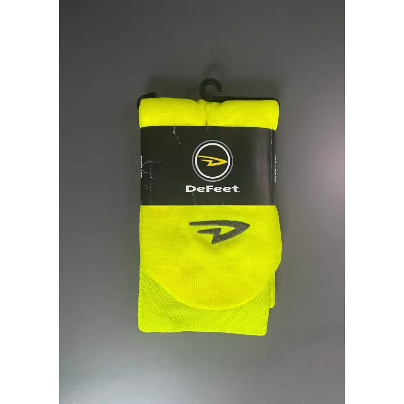 Couvre-chaussures DeFeet Strada Jaune Fluo – Haute visibilité, mi-saison | Velo-Perso.com