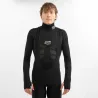 Spatz BASEZ 2 black cycling baselayer – man front view in full kit with bib shorts