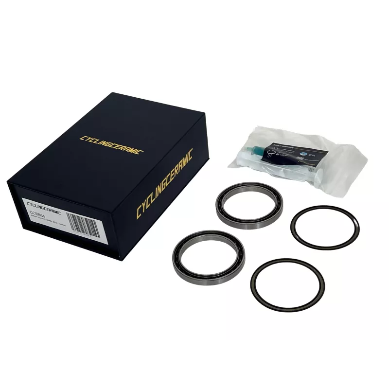BB65 CyclingCeramic, contenu de la boîte: 2 roulements, graisse bleue