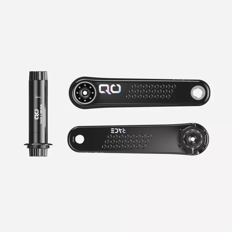 QO RACE — Manivelles carbone DUB 28.99 mm | 372 g | 110 BCD