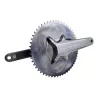 8100 crankset with 54/40 Alugear chainrings and aero covers